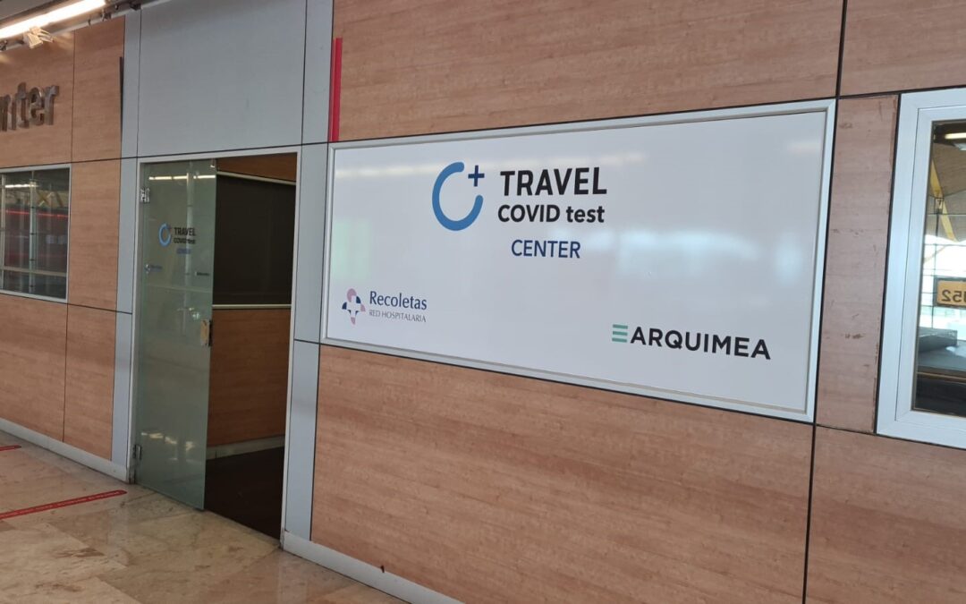 Starting this week, travellers from Madrid-Barajas, Malaga, and Seville airports will have a COVID 19 test service in their departure terminals