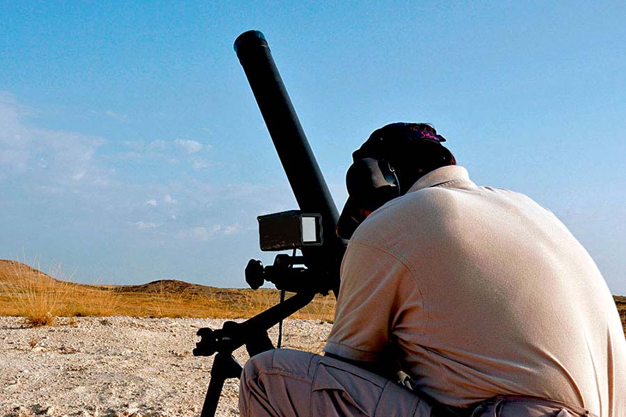 ARQUIMEA's electronic aiming device for mortars: eCOMPAX