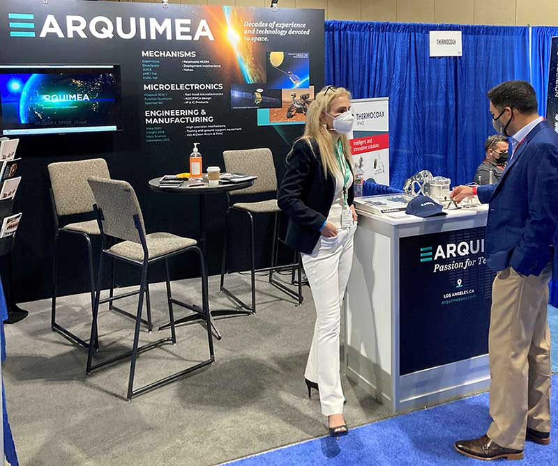 ARQUIMEA participates in the Space Tech Expo 2021 in Los Angeles