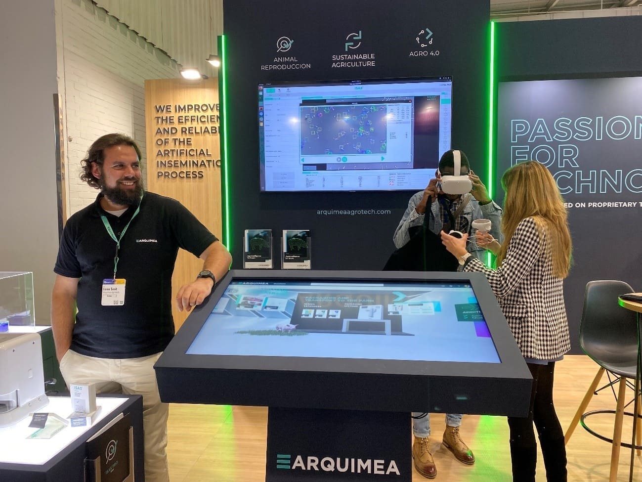 Technology for animal reproduction | Eurotier | ARQUIMEA