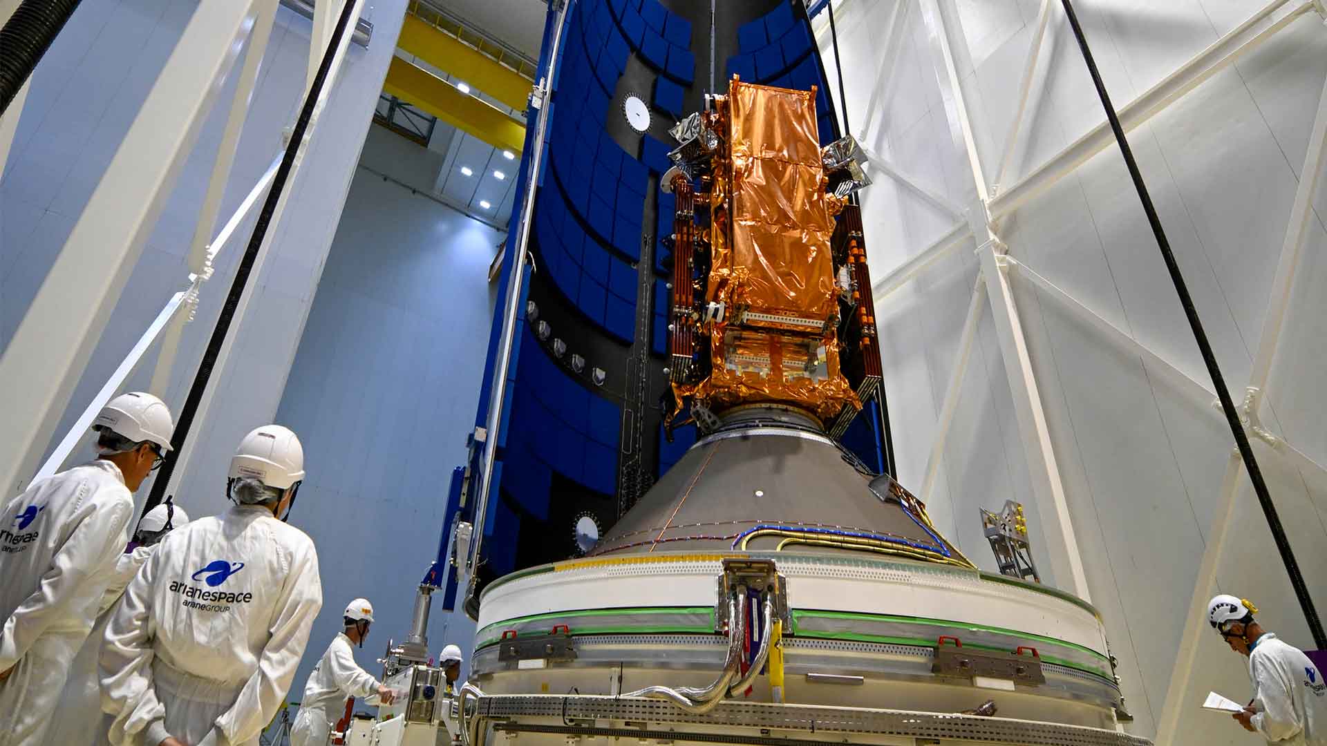 sentinel 1-D satellite with ARQUIMEA's thermal control systems