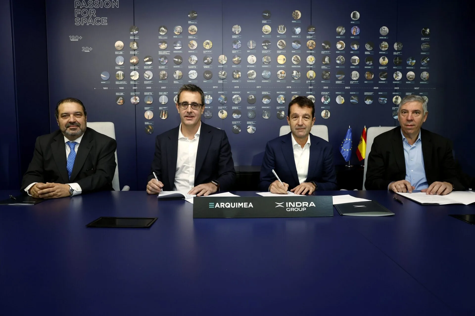 Indra Group y ARQUIMEA firman un acuerdo de intenciones