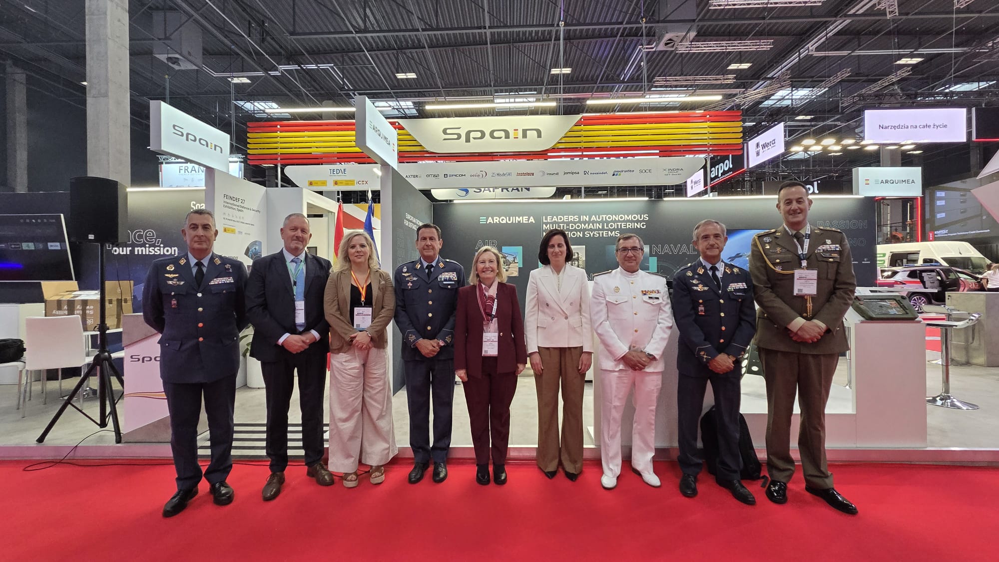 ARQUIMEA autonomous loitering and interceptor systems showcased at MSPO 2026 in Poland